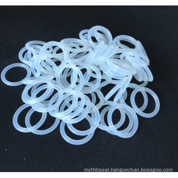 Impurity Free FDA Grade Colorless Sil Rubber O-Ring